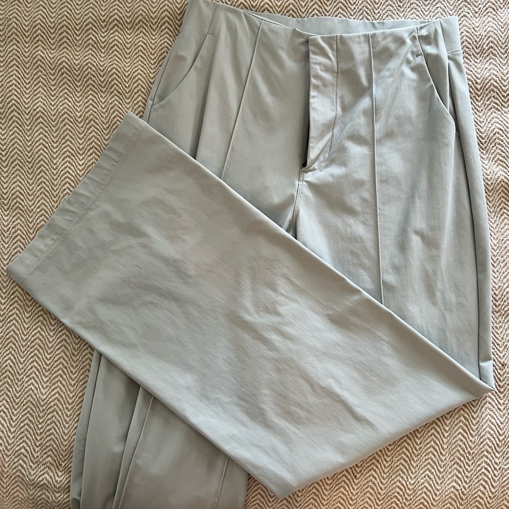 Women's Meta Wide Leg Gray Pants